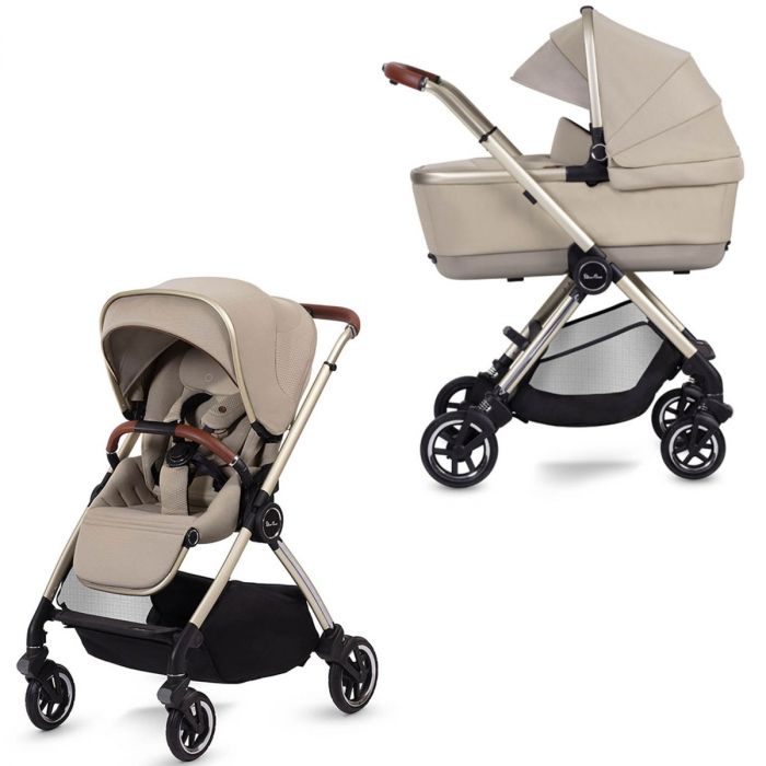 Silver Cross Dune + First Bed Folding Carrycot - Stone product image