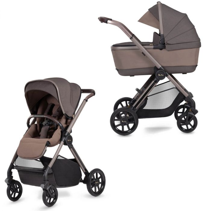 Silver Cross Reef + First Bed Folding Carrycot - Earth product image