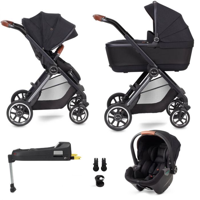 Silver Cross Reef + First Bed Folding Carrycot + Travel Pack - Orbit product image