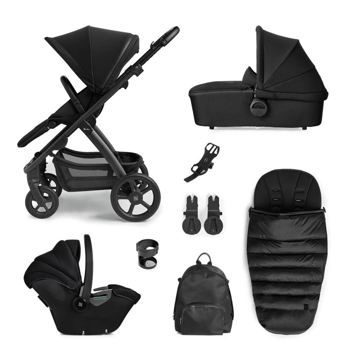 Silver Cross Tide 3-in-1 Pram + Accessory Pack + Dream i-Size Car Seat - Space product image