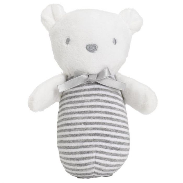Silvercloud Made With Love Chime Rattle - Bear