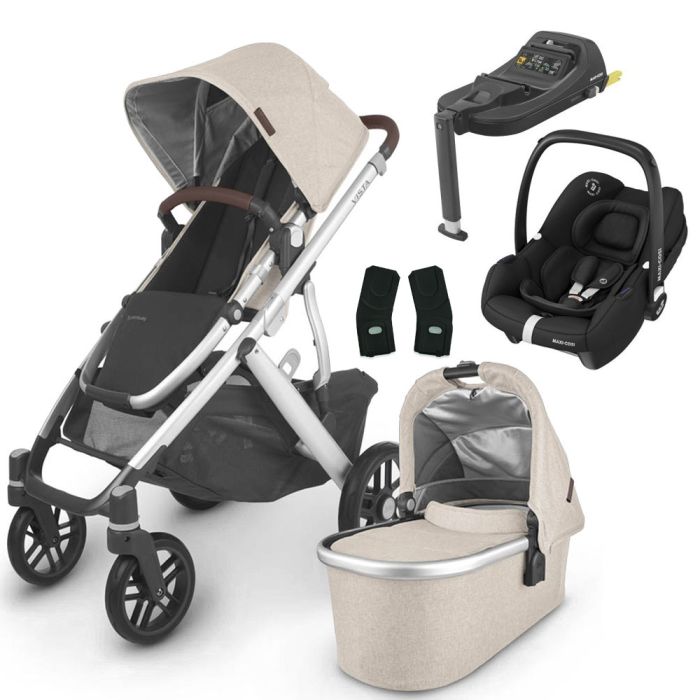 UPPAbaby VISTA V2 Travel System with Maxi-Cosi Cabriofix iSize + IsoFix Base - Declan product image