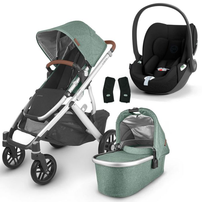 UPPAbaby VISTA V2 Travel System with Cybex Cloud T - Emmett product image