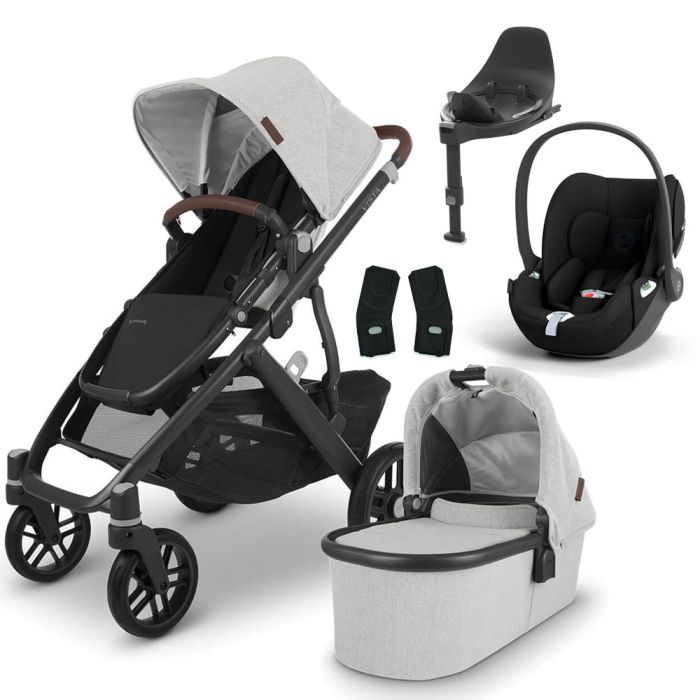 UPPAbaby VISTA V2 Travel System with Cybex Cloud T + Rotating IsoFix Base - Anthony product image