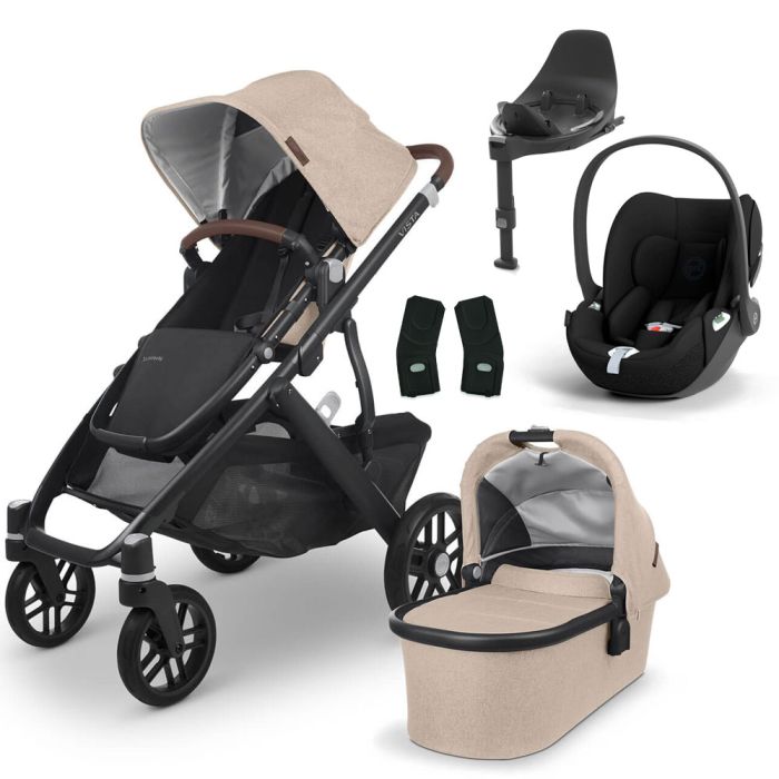 UPPAbaby VISTA V2 Travel System with Cybex Cloud T + Rotating IsoFix Base - Liam product image