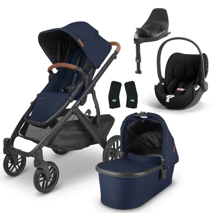 UPPAbaby VISTA V2 Travel System with Cybex Cloud T + Rotating IsoFix Base - Noa product image