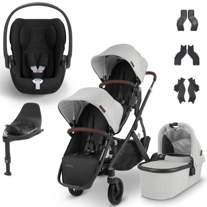 UPPAbaby VISTA V2 Double Cybex Cloud T Travel System - Anthony product image