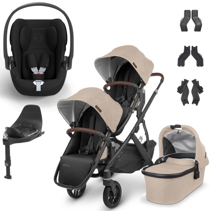 UPPAbaby VISTA V2 Double Cybex Cloud T Travel System - Liam product image