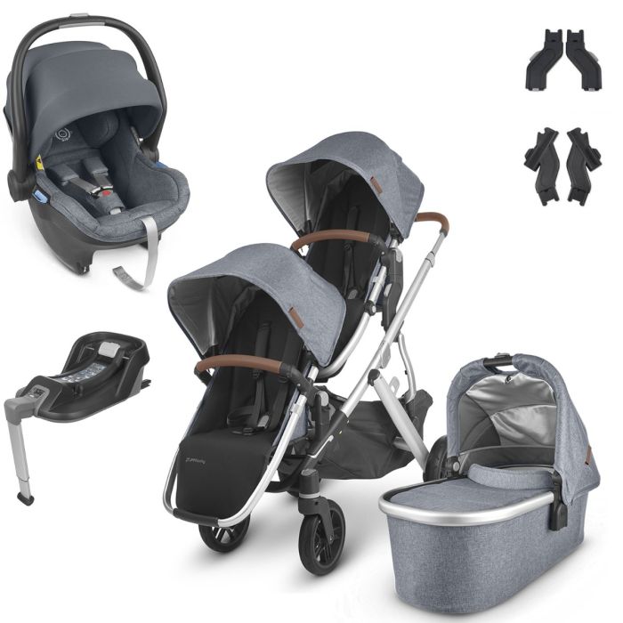 UPPAbaby VISTA V2 Double Mesa i-Size Travel System - Gregory product image