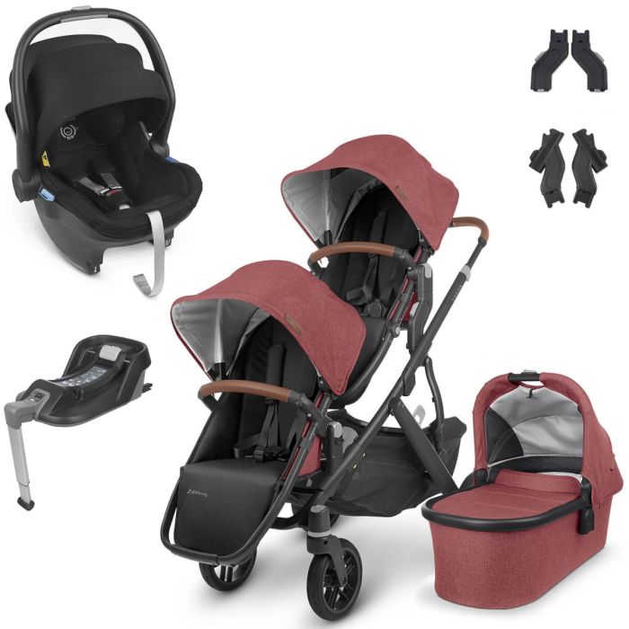 UPPAbaby VISTA V2 Double Mesa i-Size Travel System - Lucy product image
