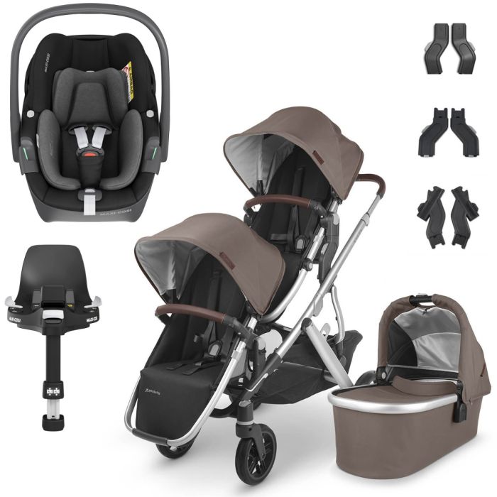UPPAbaby VISTA V2 Double Maxi-Cosi Pebble 360 Travel System - Theo product image