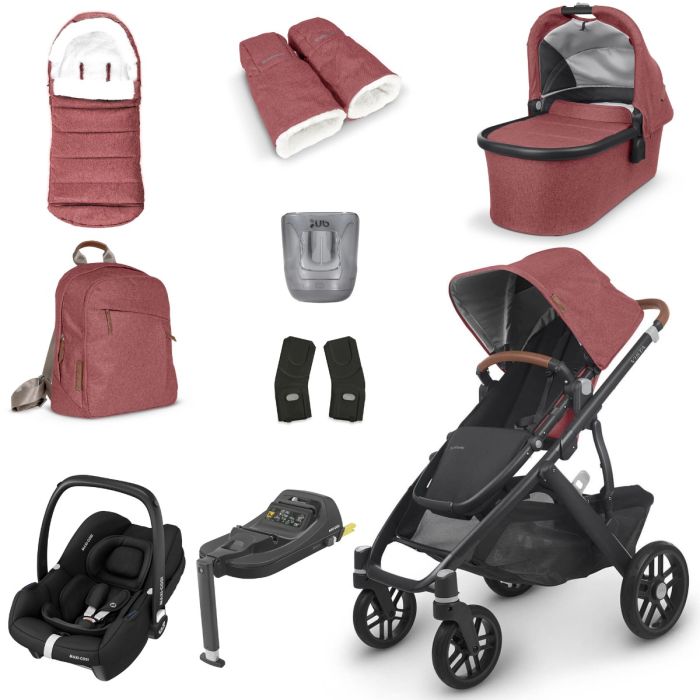 UPPAbaby VISTA V2 Luxury Travel System with Maxi-Cosi CabrioFix iSize - Lucy product image