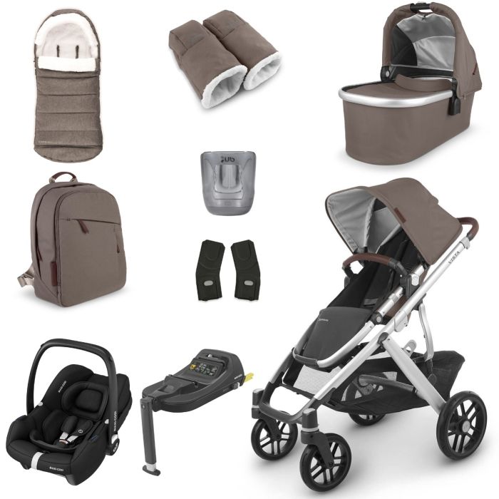 UPPAbaby VISTA V2 Luxury Travel System with Maxi-Cosi CabrioFix iSize - Theo product image