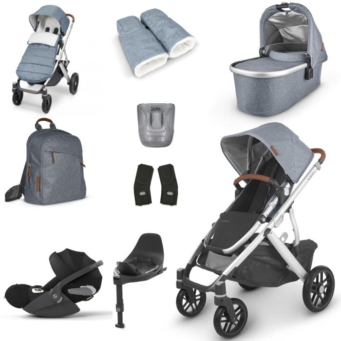 UPPAbaby VISTA V2 Luxury Travel System with Cybex Cloud T - Gregory product image