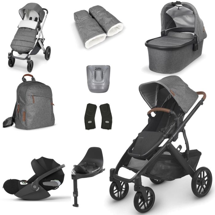 UPPAbaby VISTA V2 Luxury Travel System with Cybex Cloud T - Greyson product image