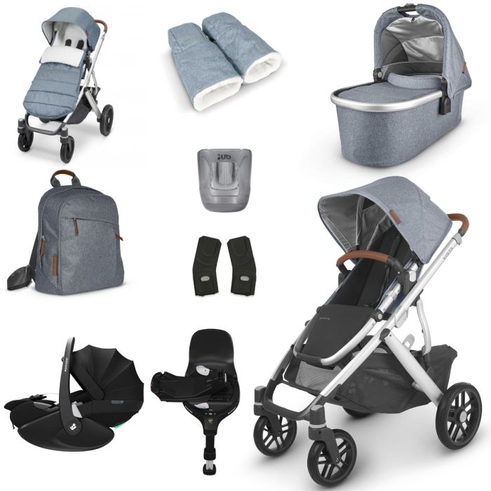 UPPAbaby VISTA V2 Luxury Travel System with Maxi-Cosi Pebble 360 PRO - Gregory product image
