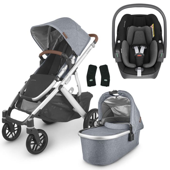 UPPAbaby VISTA V2 Travel System with Maxi-Cosi Pebble 360 - Gregory product image