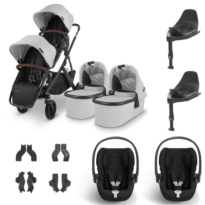 UPPAbaby VISTA V2 Twin Cybex Cloud T Travel System - Anthony product image