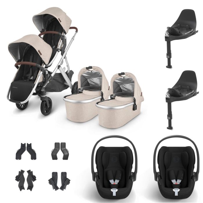 UPPAbaby VISTA V2 Twin Cybex Cloud T Travel System - Declan product image