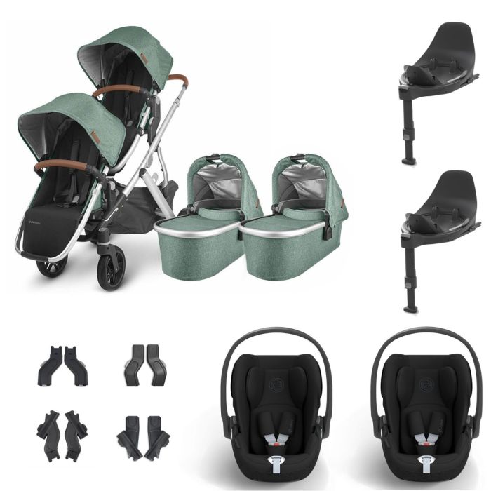 UPPAbaby VISTA V2 Twin Cybex Cloud T Travel System - Emmett product image