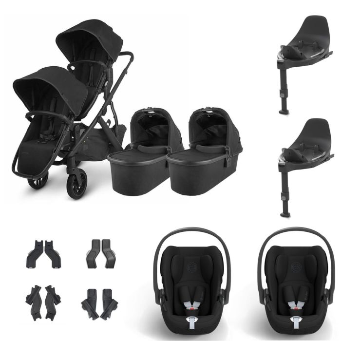 UPPAbaby VISTA V2 Twin Cybex Cloud T Travel System - Jake product image