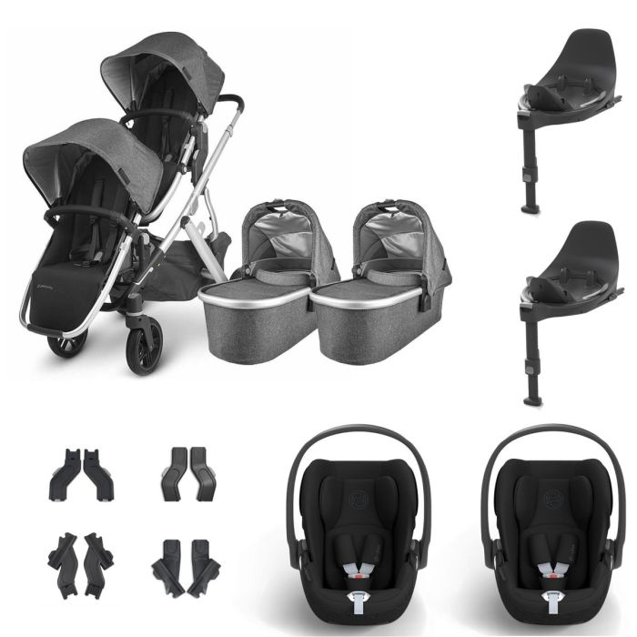 UPPAbaby VISTA V2 Twin Cybex Cloud T Travel System - Jordan product image