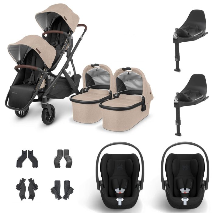 UPPAbaby VISTA V2 Twin Cybex Cloud T Travel System - Liam product image