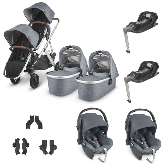 UPPAbaby VISTA V2 Twin Mesa i-Size Travel System - Gregory product image