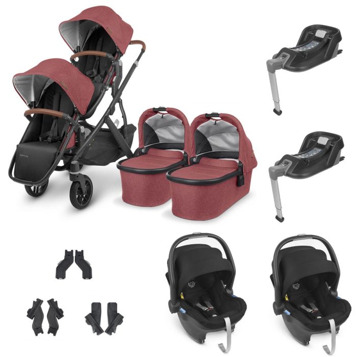 UPPAbaby VISTA V2 Twin Mesa i-Size Travel System - Lucy product image