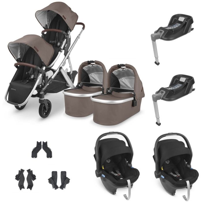 UPPAbaby VISTA V2 Twin Mesa i-Size Travel System - Theo product image