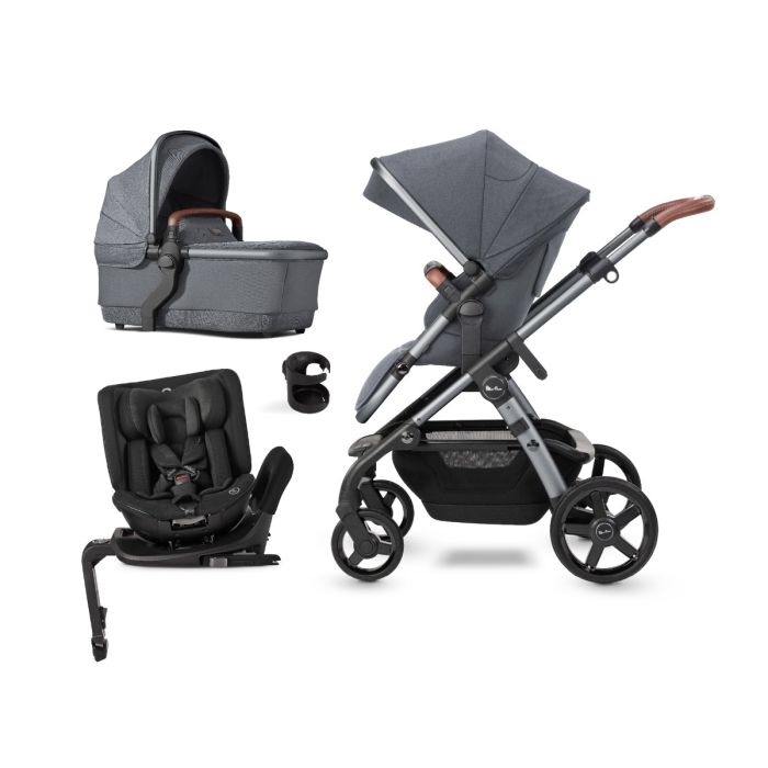 Silver Cross Wave Pram & Pushchair + Motion All Size - Lunar product image