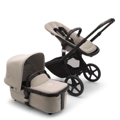 Bugaboo Fox 5 Complete Pushchair & Carrycot - Desert Taupe