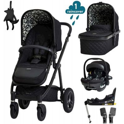Cosatto Wow 2 Acorn i-Size Car Seat and Base Bundle - Silhouette