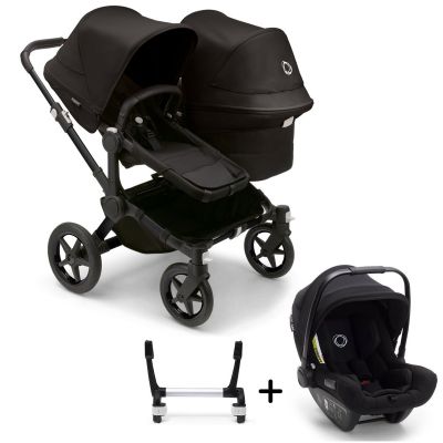 Bugaboo Donkey 5 Duo Complete Travel System with Turtle Air