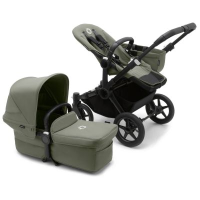 Bugaboo Donkey 5 Mono Complete - Black/Forest Green