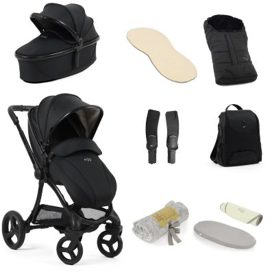 Egg 3 Stroller 9 Piece Snuggle Special Edition Accessory Bundle - Houndstooth Black