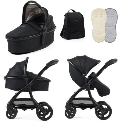 Egg 3 Stroller and Carrycot Special Edition - Houndstooth Black