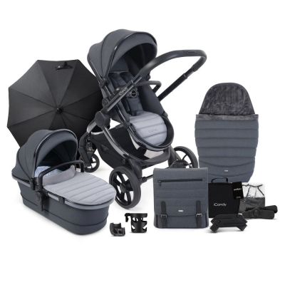 iCandy Peach 7 Complete Pushchair & Accessories Bundle - Truffle