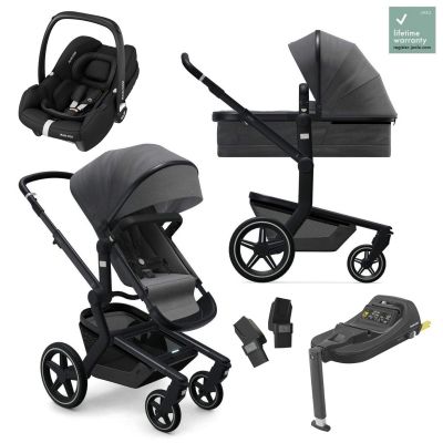 Joolz Day+ Travel System with Maxi-Cosi Cabriofix i-Size & Base - Awesome Anthracite