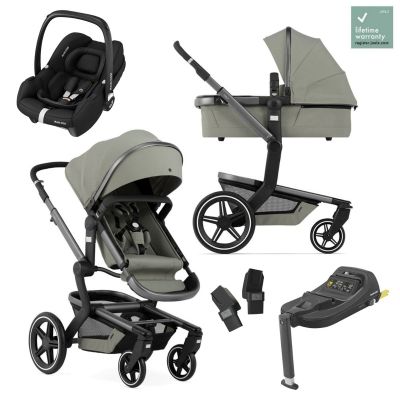 Joolz Day+ Travel System with Maxi-Cosi Cabriofix i-Size & Base - Sage Green