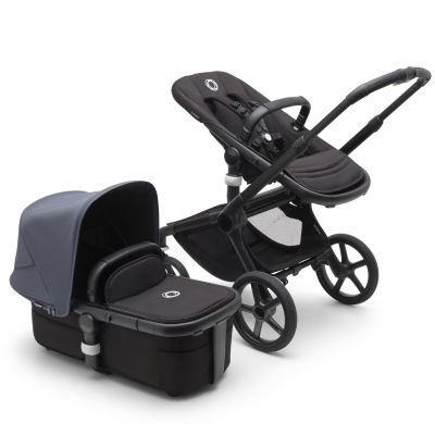 Bugaboo Fox 5 Pushchair & Carrycot - Stormy Blue Canopy