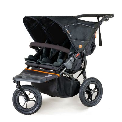 Out n About Nipper V5 Double Pushchair - Forest Black