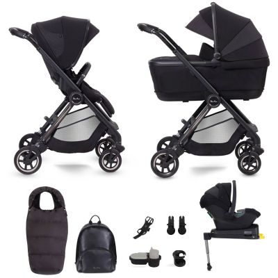 Silver Cross Dune + First Bed Folding Carrycot + Ultimate Pack - Space
