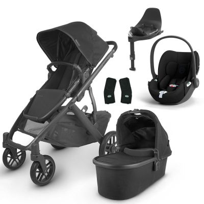 UPPAbaby VISTA V2 Travel System with Cybex Cloud T + Rotating IsoFix Base - Jake