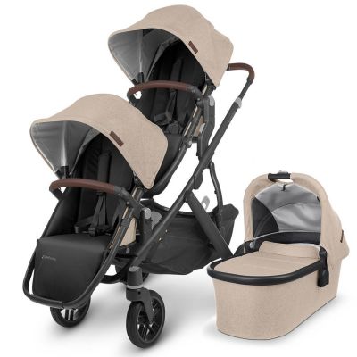 UPPAbaby VISTA V2 Double Pushchair & Carrycot - Liam