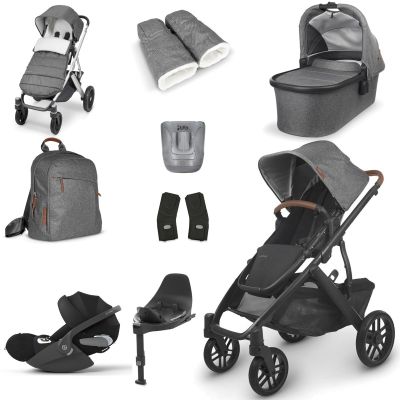 UPPAbaby VISTA V2 Luxury Travel System with Cybex Cloud T - Greyson