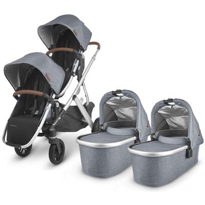 UPPAbaby VISTA V2 Twin Pushchair - Gregory