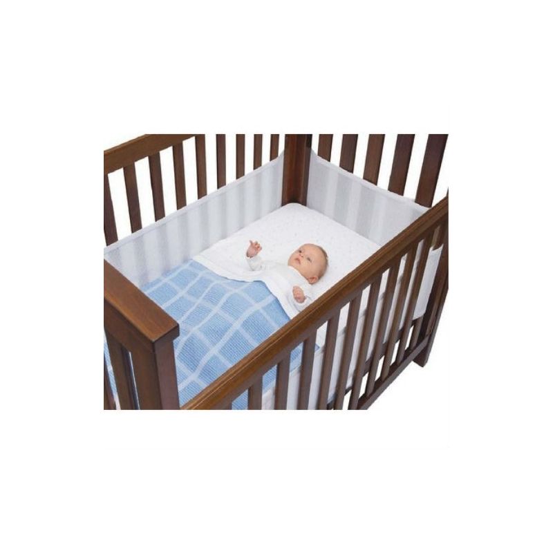 Airwrap 4 Sided Cot Protector - White