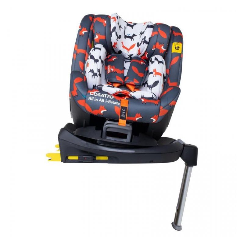 Cosatto All in All I-Rotate Group 0+/1/2/3 Car Seat - Charcoal Mister Fox
